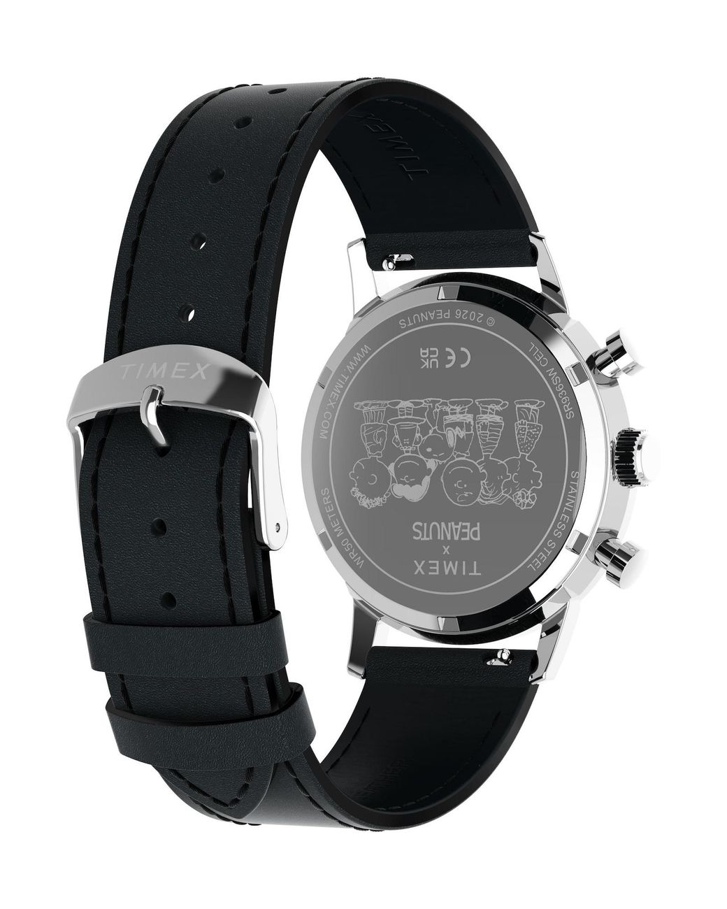 Timex Analoguhr X Peanuts Marlin Joe Cool in Black für Herren