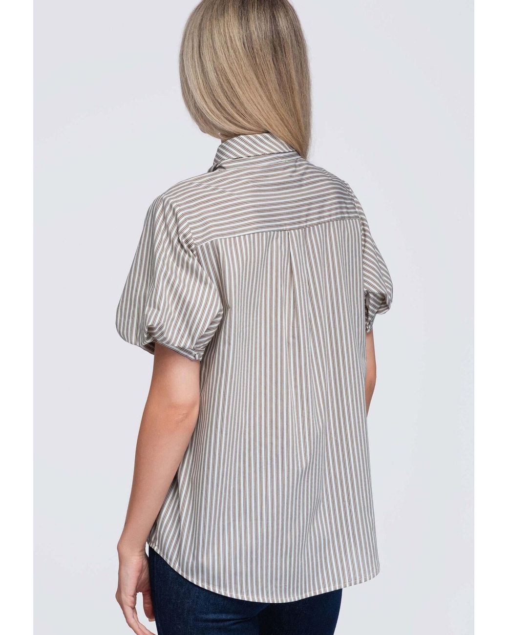 Ombre Gray Bluse