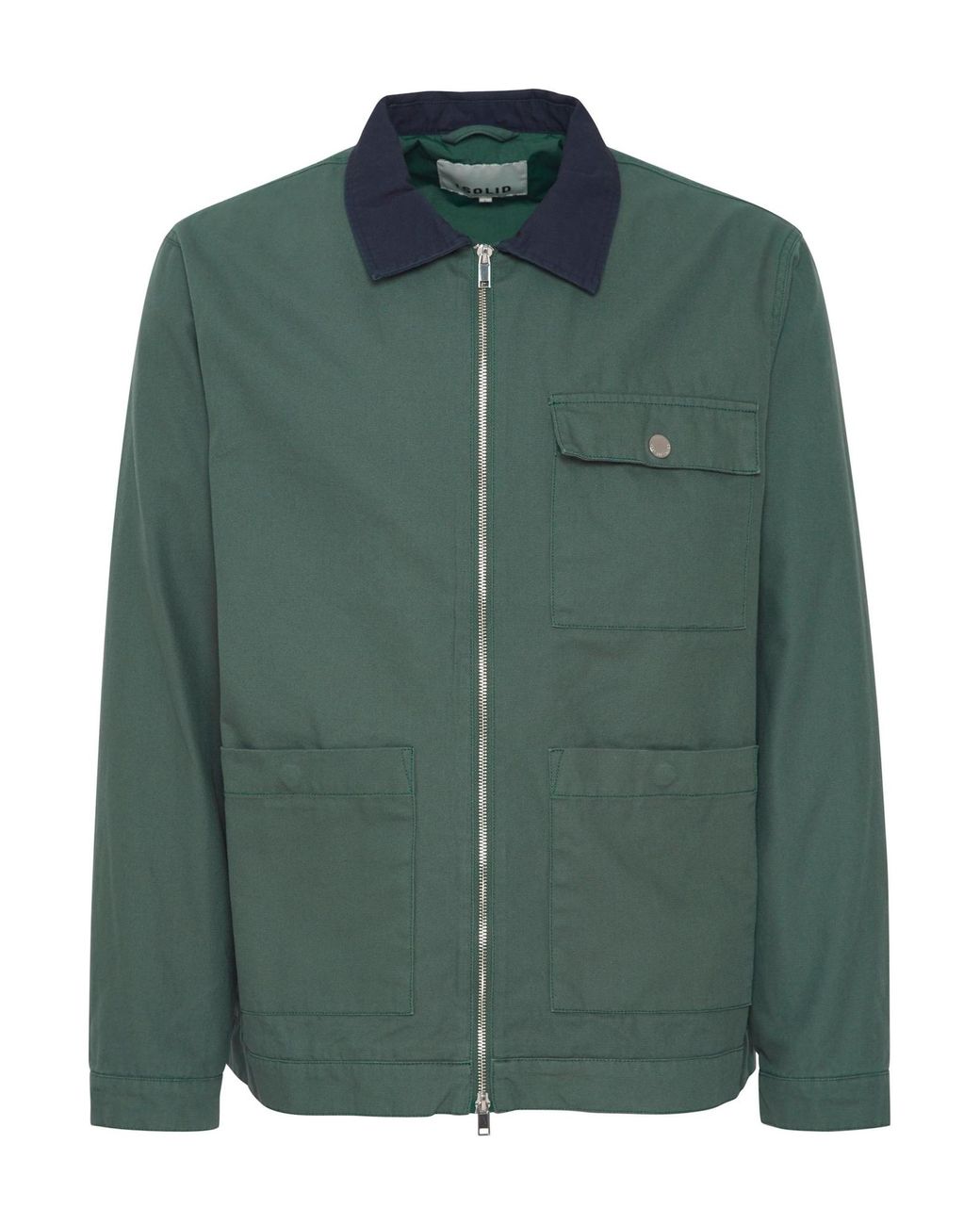 Solid Übergangsjacke in Green für Herren