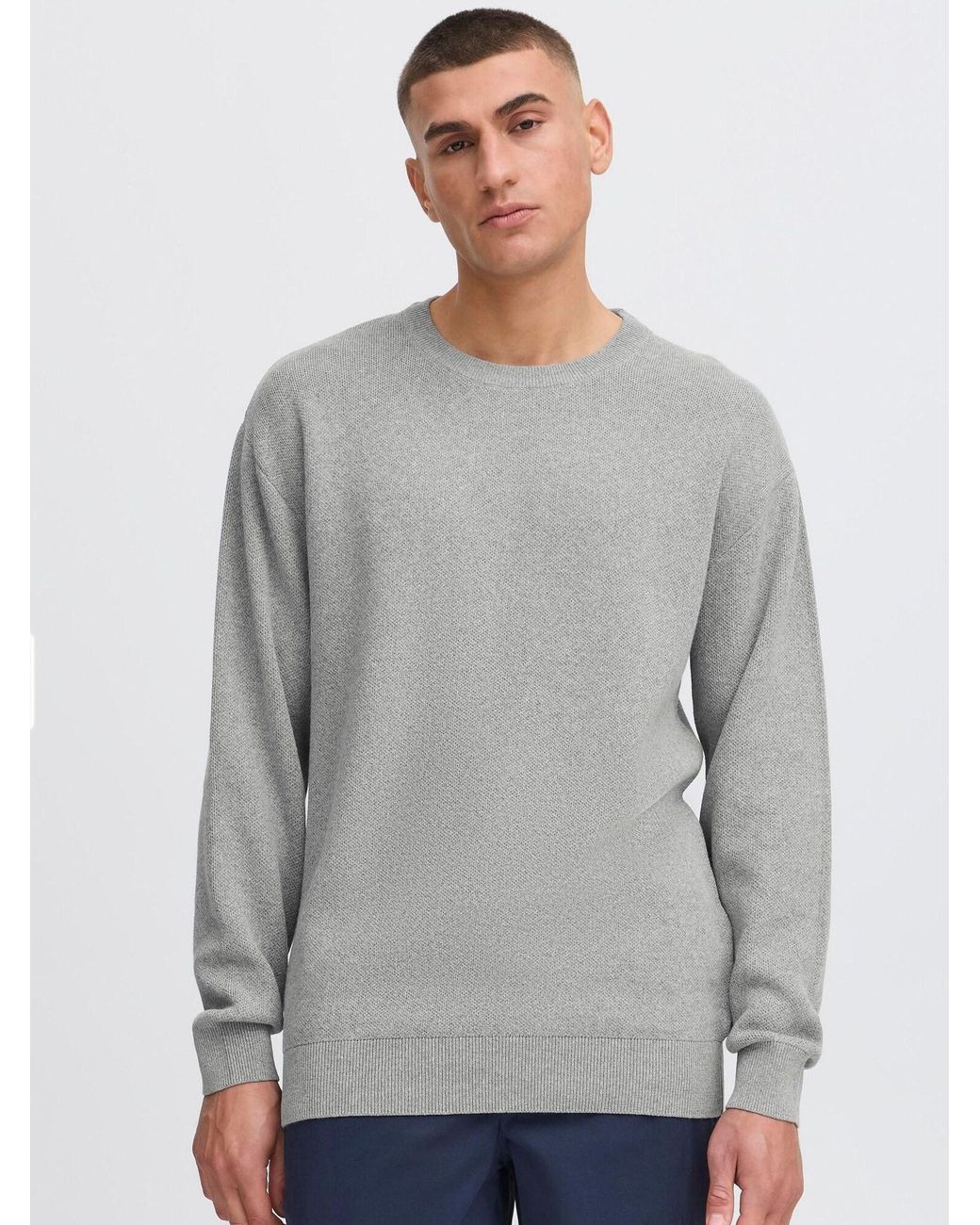 Solid Pullover Sdfinnetado in Gray für Herren