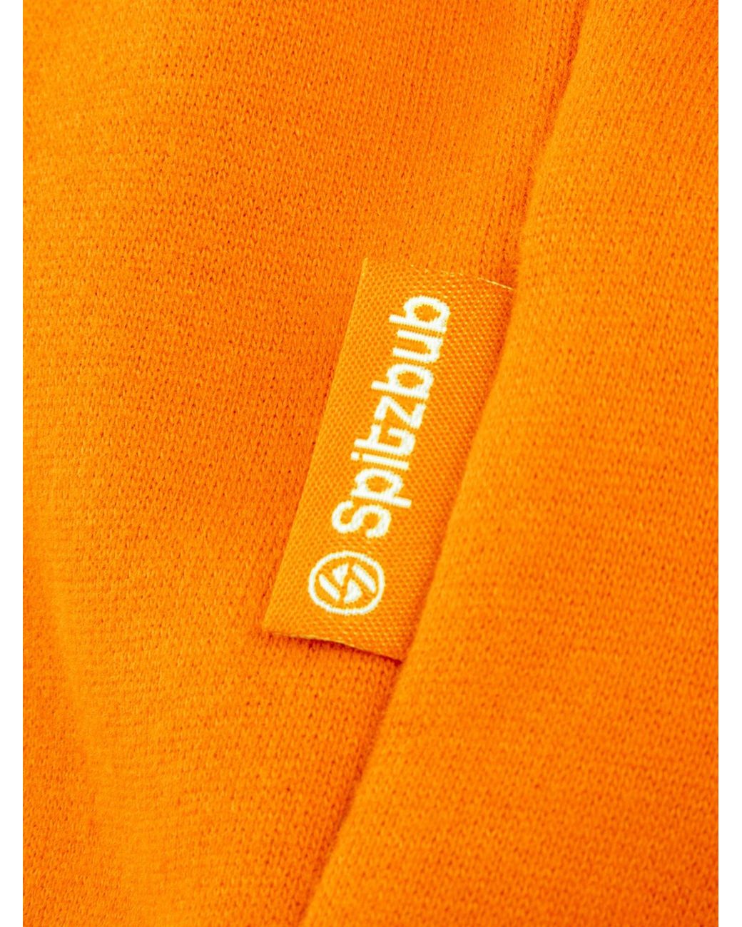Spitzbub Sweatshirt in Orange für Herren
