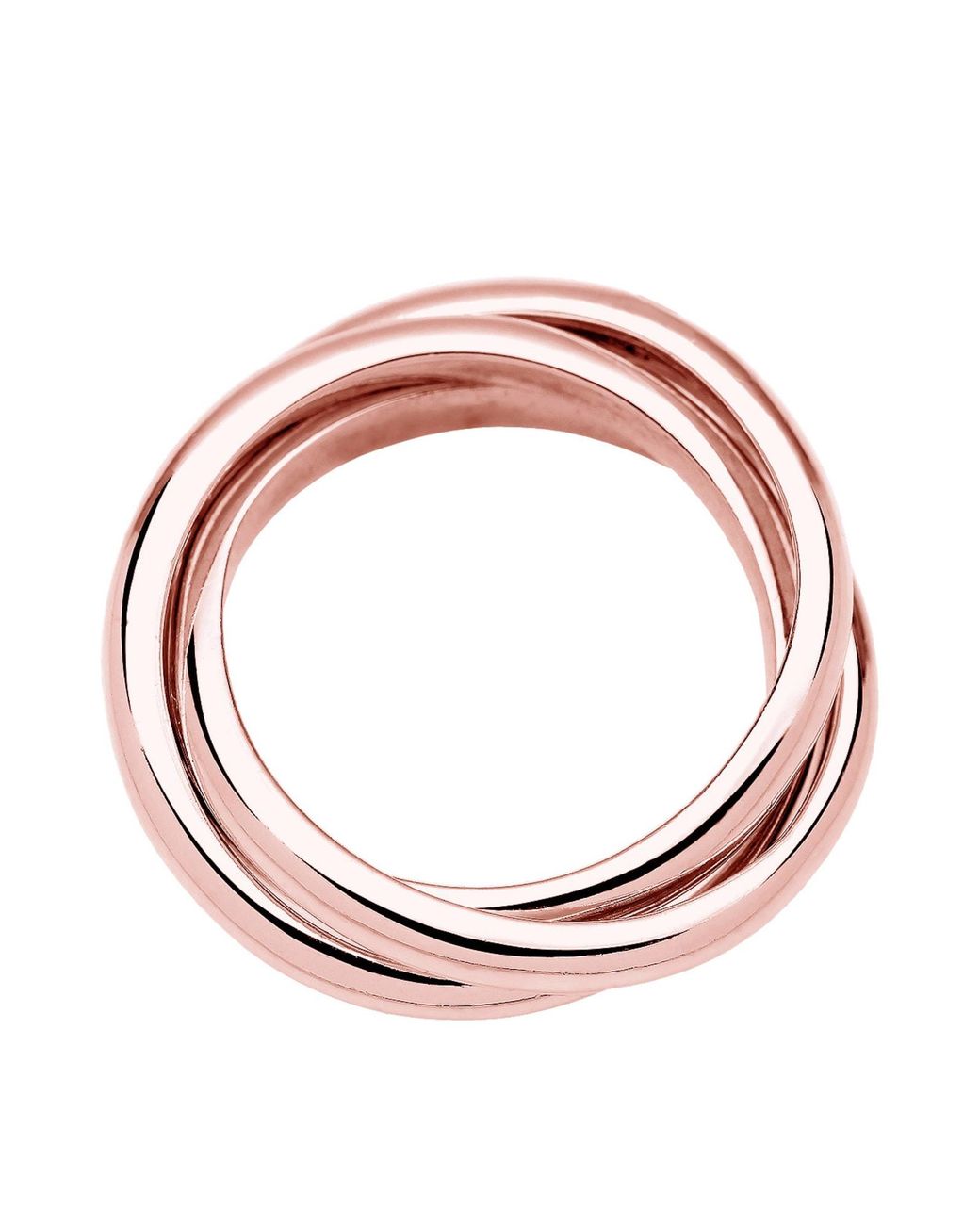 Elli Jewelry Pink Ring Trio