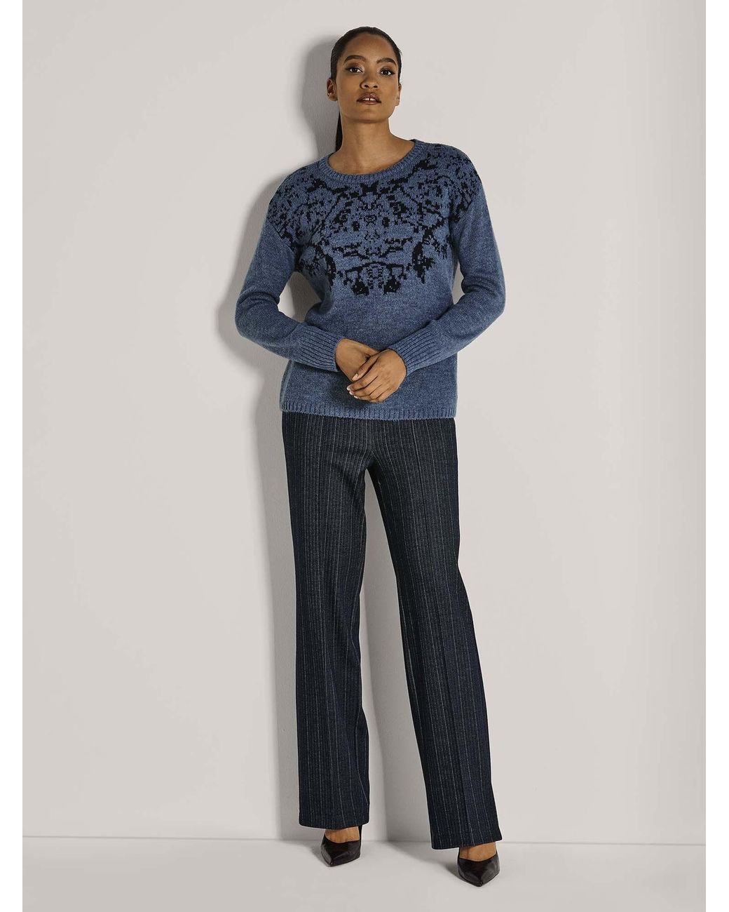 Madeleine Blue Pullover