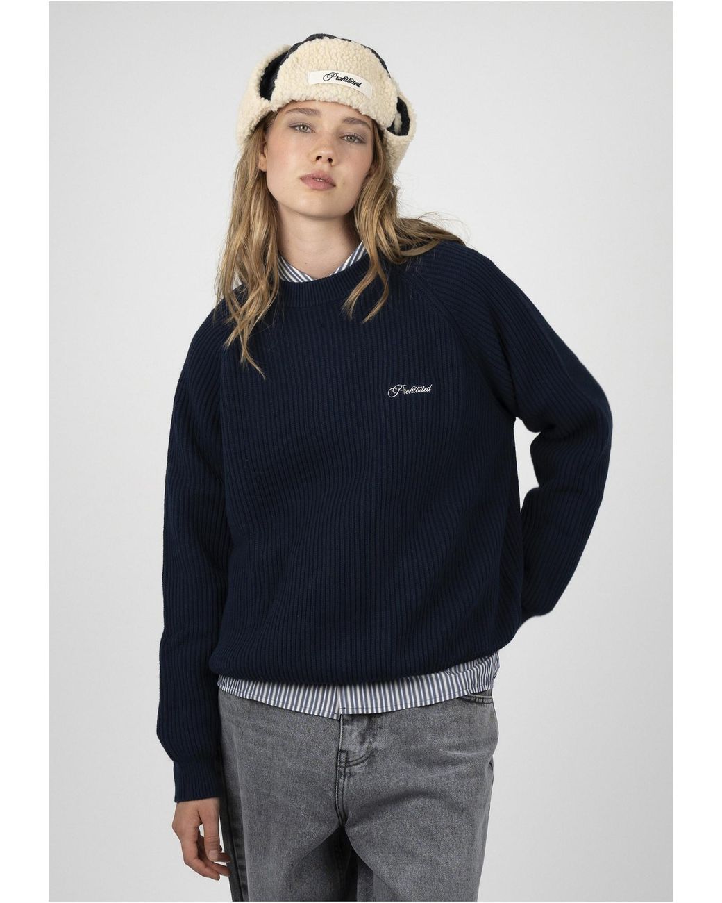 Prohibited Blue Pullover