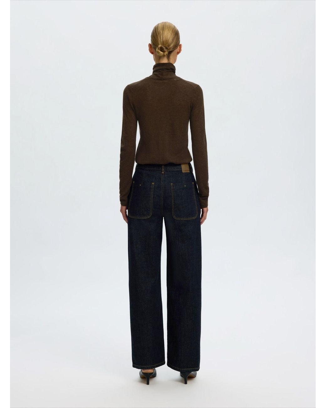 SELECTED Brown Pullover Vendy