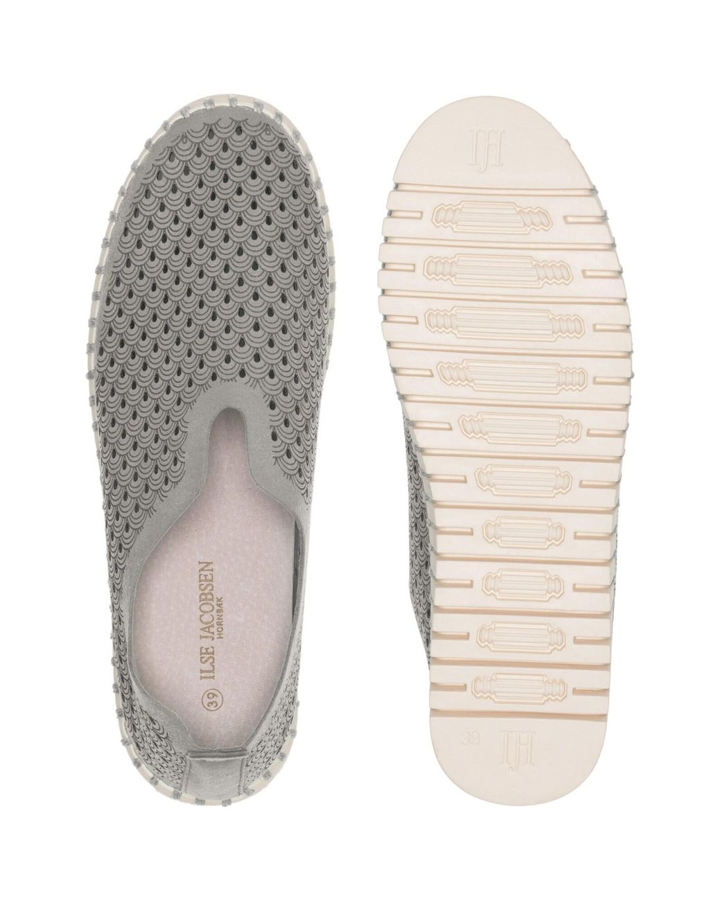 Ilse Jacobsen Gray Slipper
