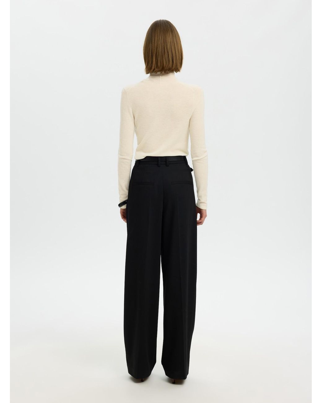 SELECTED White Pullover Vendy