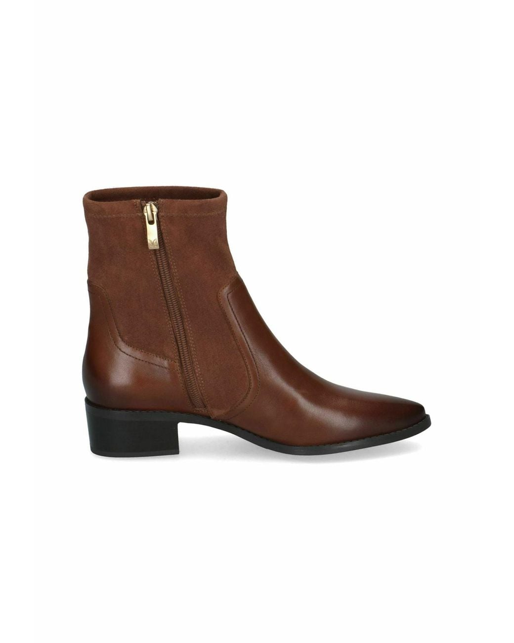 Caprice Brown Ankle Boots