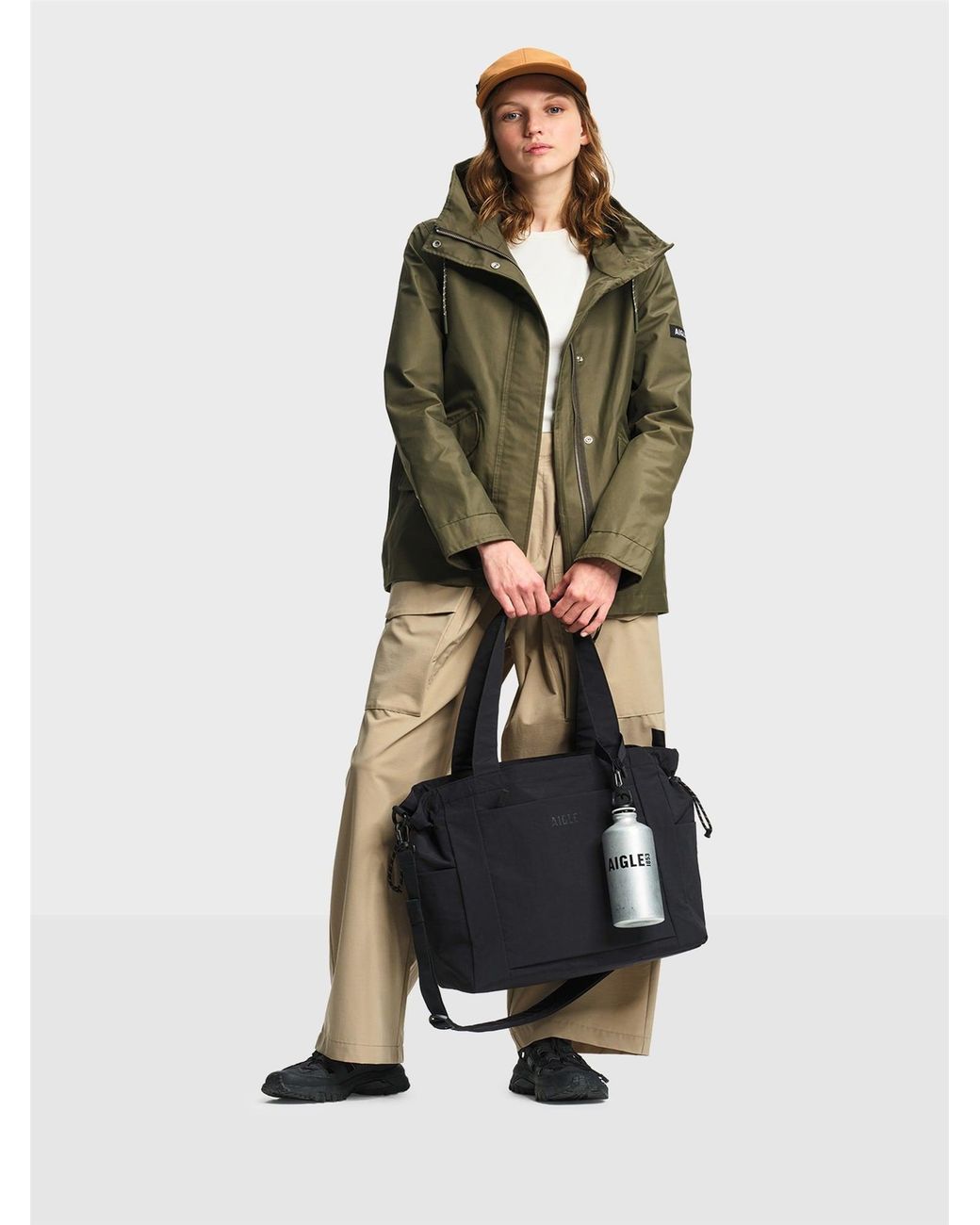 Aigle Green Übergangsparka