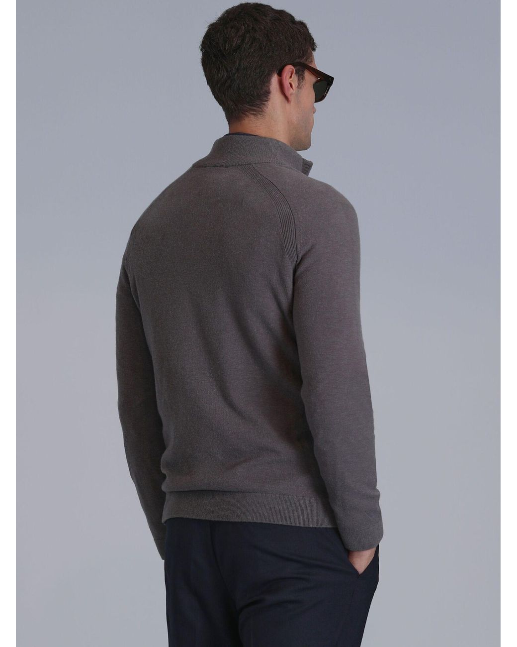 Lufian Pullover Stavan in Gray für Herren