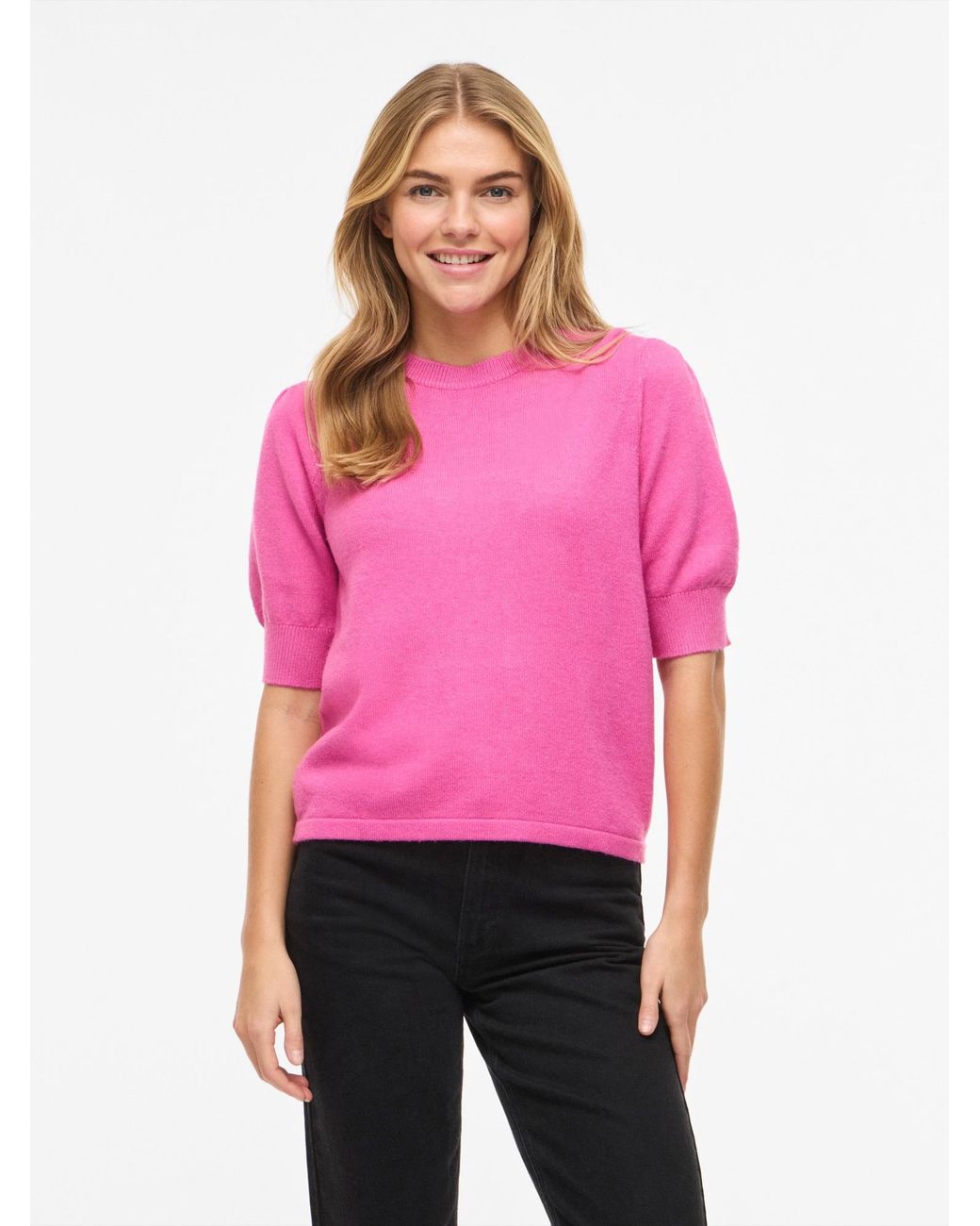 Vila Pink Pullover Viril
