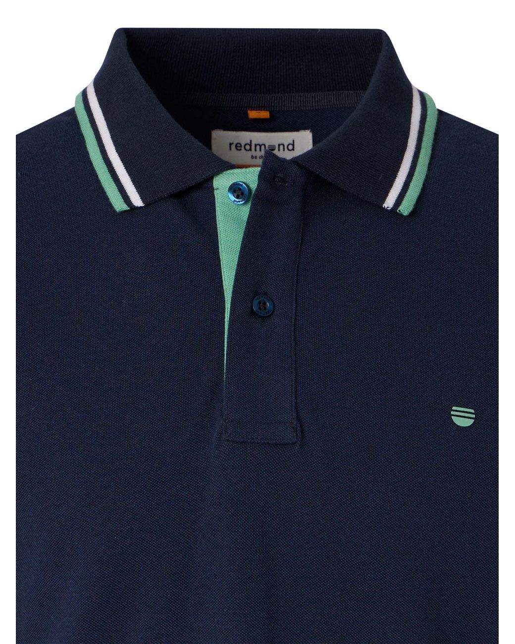 Redmond Shirt Basic in Blue für Herren