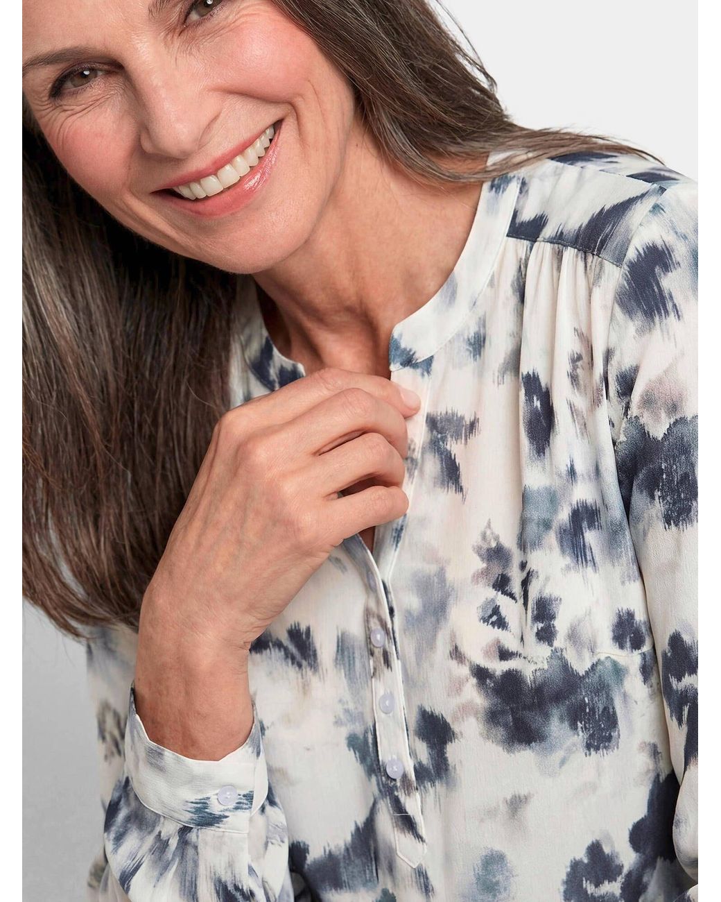 Goldner Gray Bluse