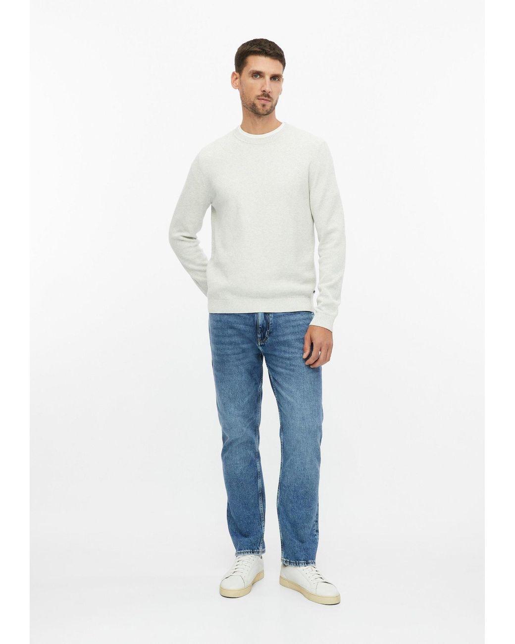 S.oliver Pullover in White für Herren