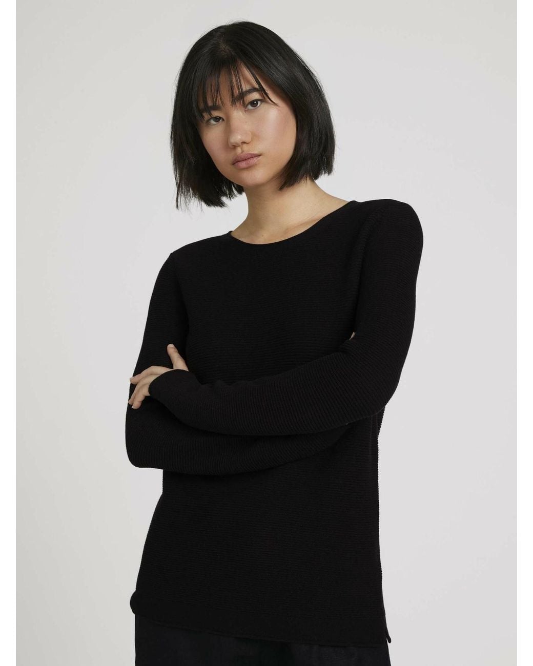Tom Tailor Black Pullover