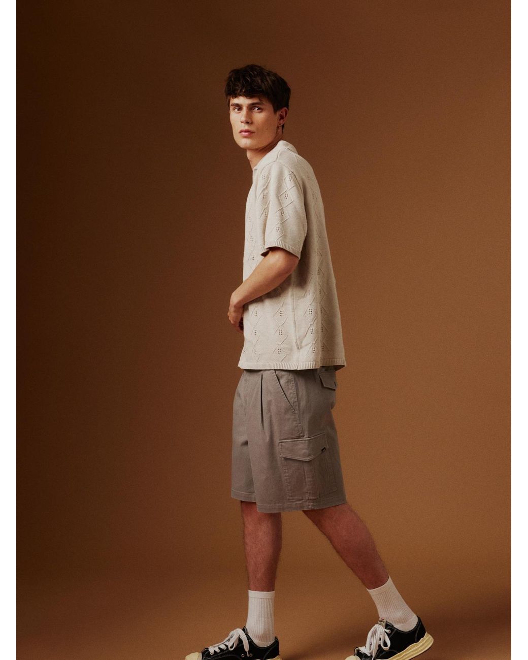 Solid Bermudas Sdethan in Natural für Herren