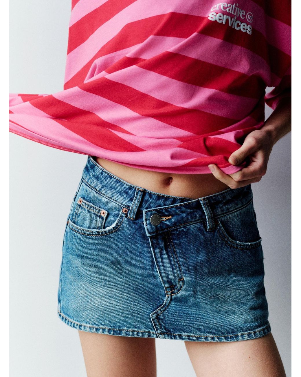 Pull&Bear Blue Rock