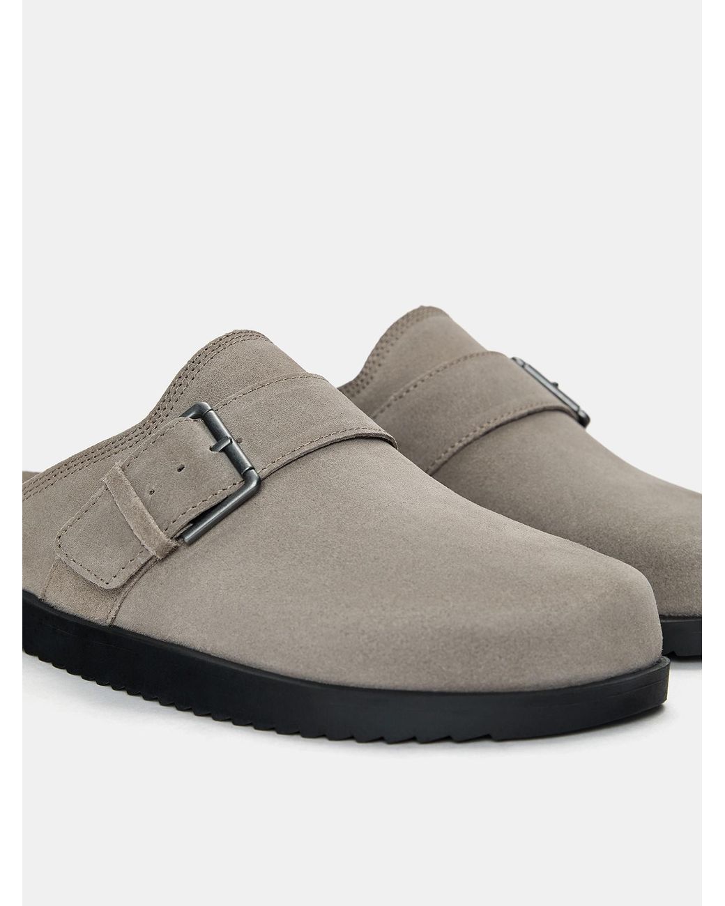 Pull&Bear Clogs in Brown für Herren