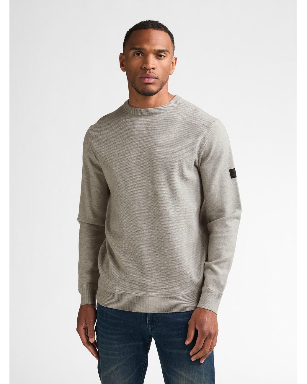 Petrol Industries Pullover in Gray für Herren