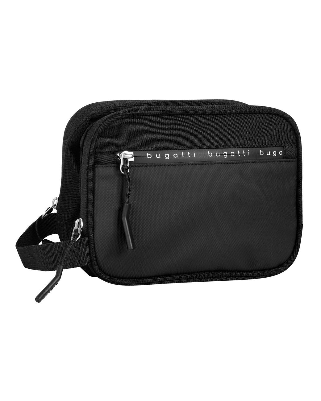 Bugatti Kulturtasche Blanc Delight in Black für Herren