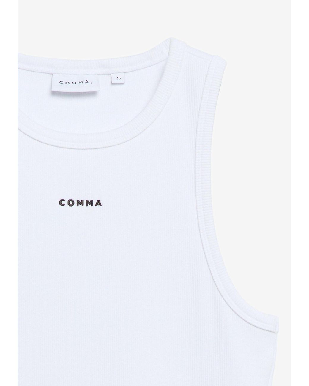 Comma, White Top