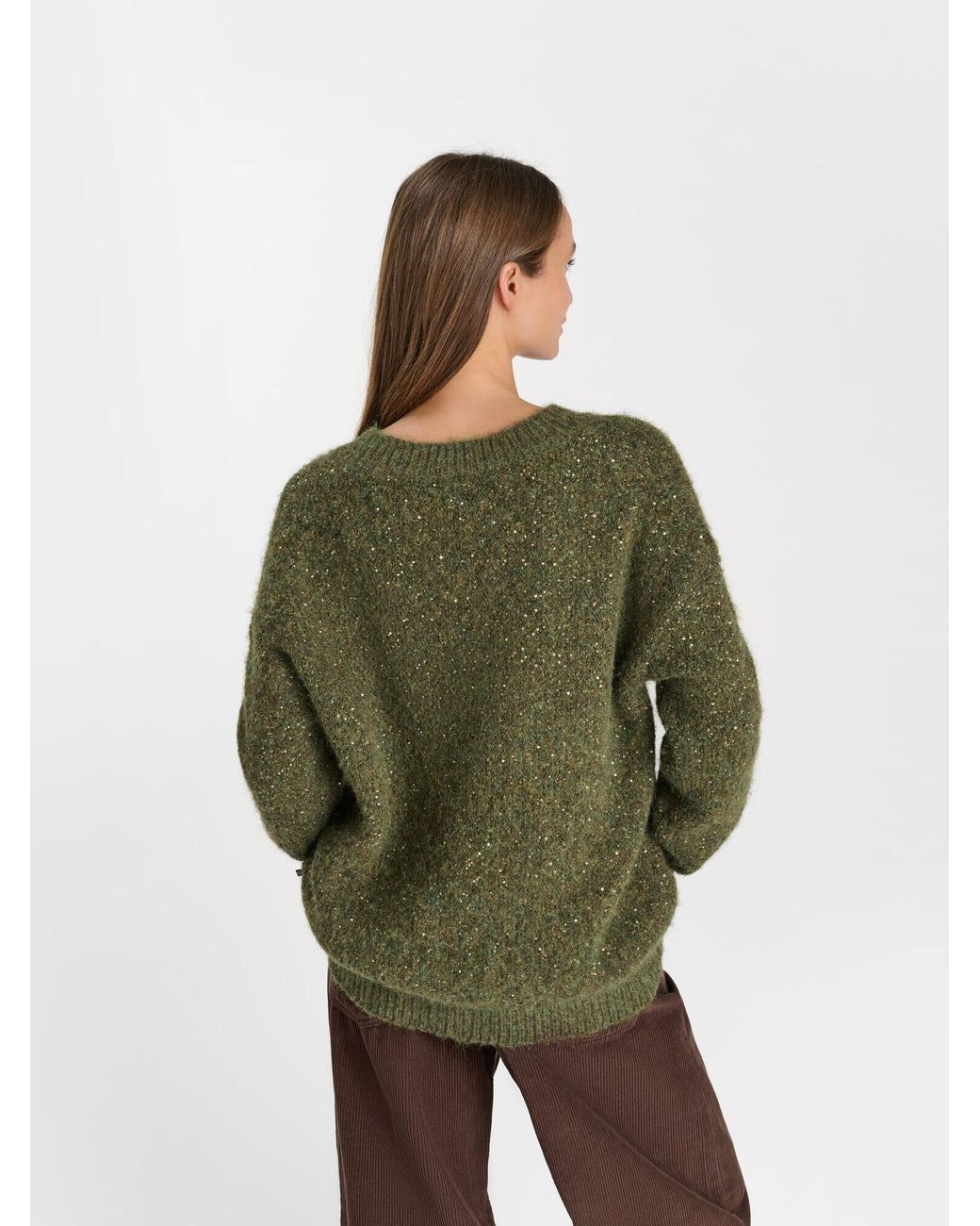 Le Temps Des Cerises Green Pullover Miry