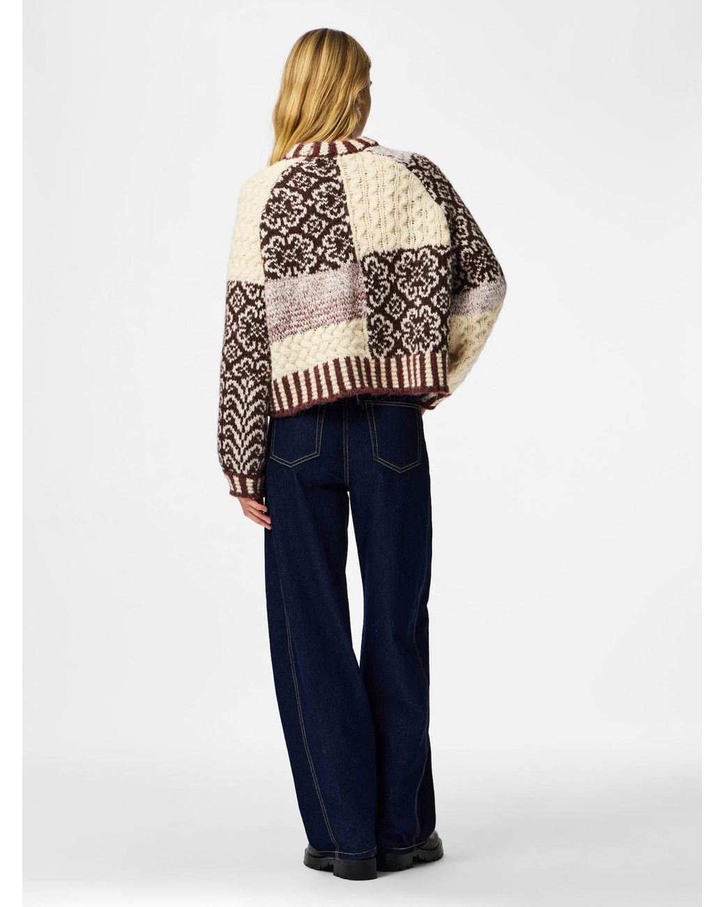 Pieces Natural Pullover Pcfusion