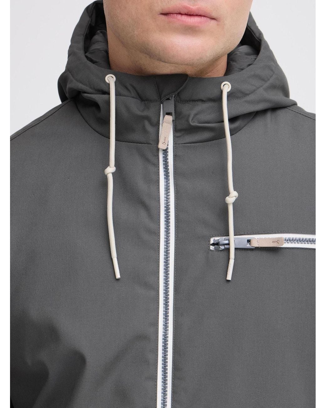 Solid Outdoorjacke Sdtilak in Gray für Herren