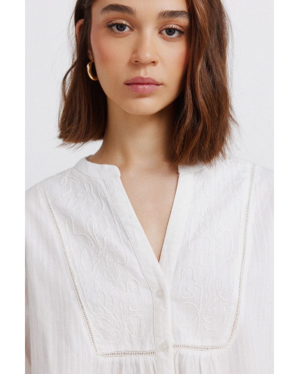 Springfield White Bluse