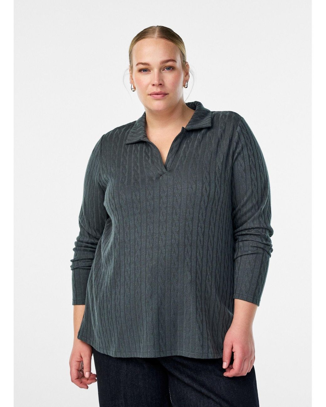 Zizzi Gray Pullover