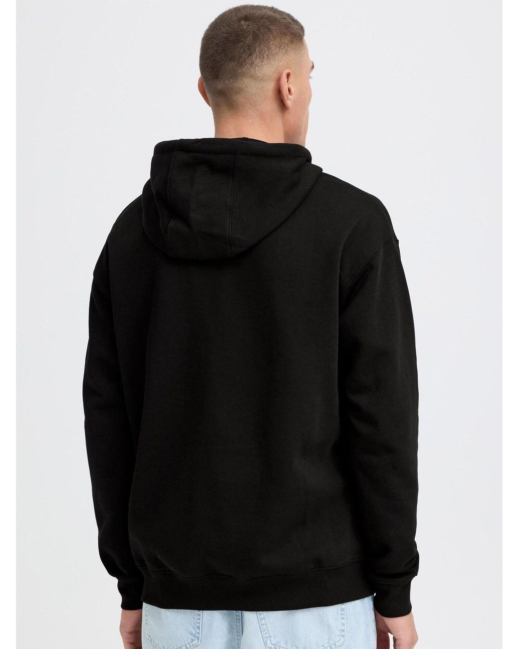 Solid Sweatshirt Lenz in Black für Herren