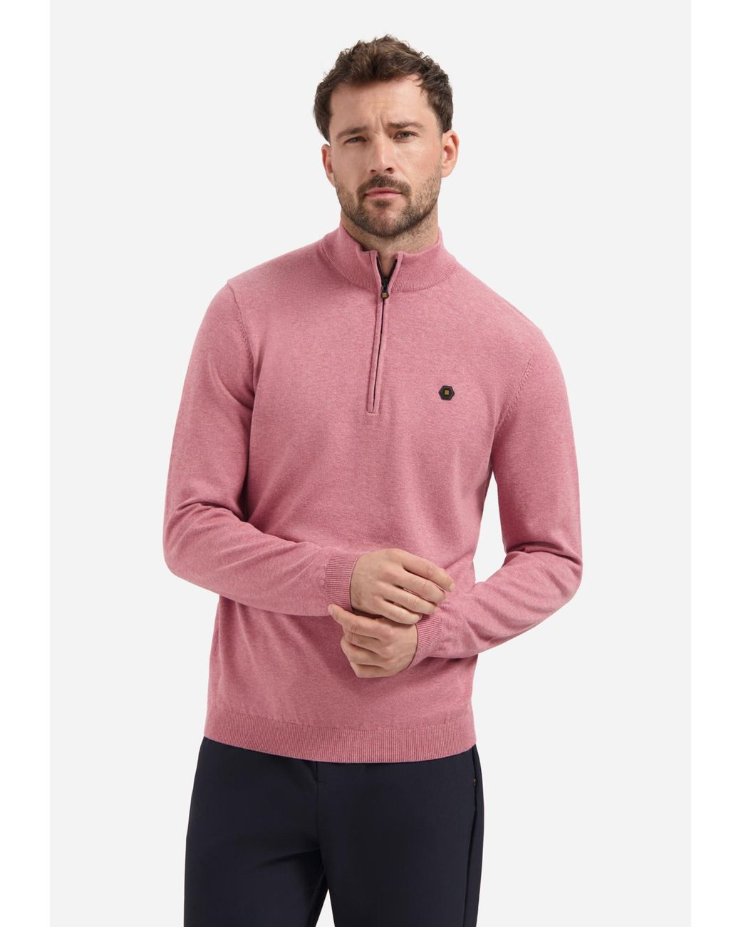 No Excess Pullover in Pink für Herren