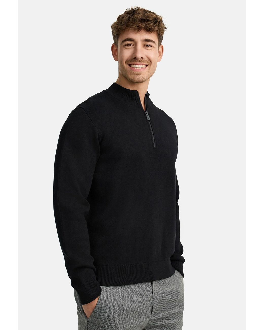 INDICODE Pullover Lukas in Blue für Herren