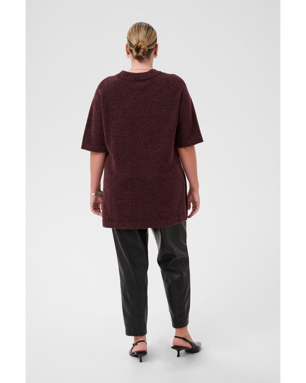 Kaffe Red Pullover