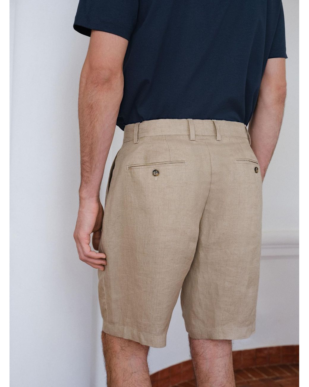 Next Shorts in Natural für Herren