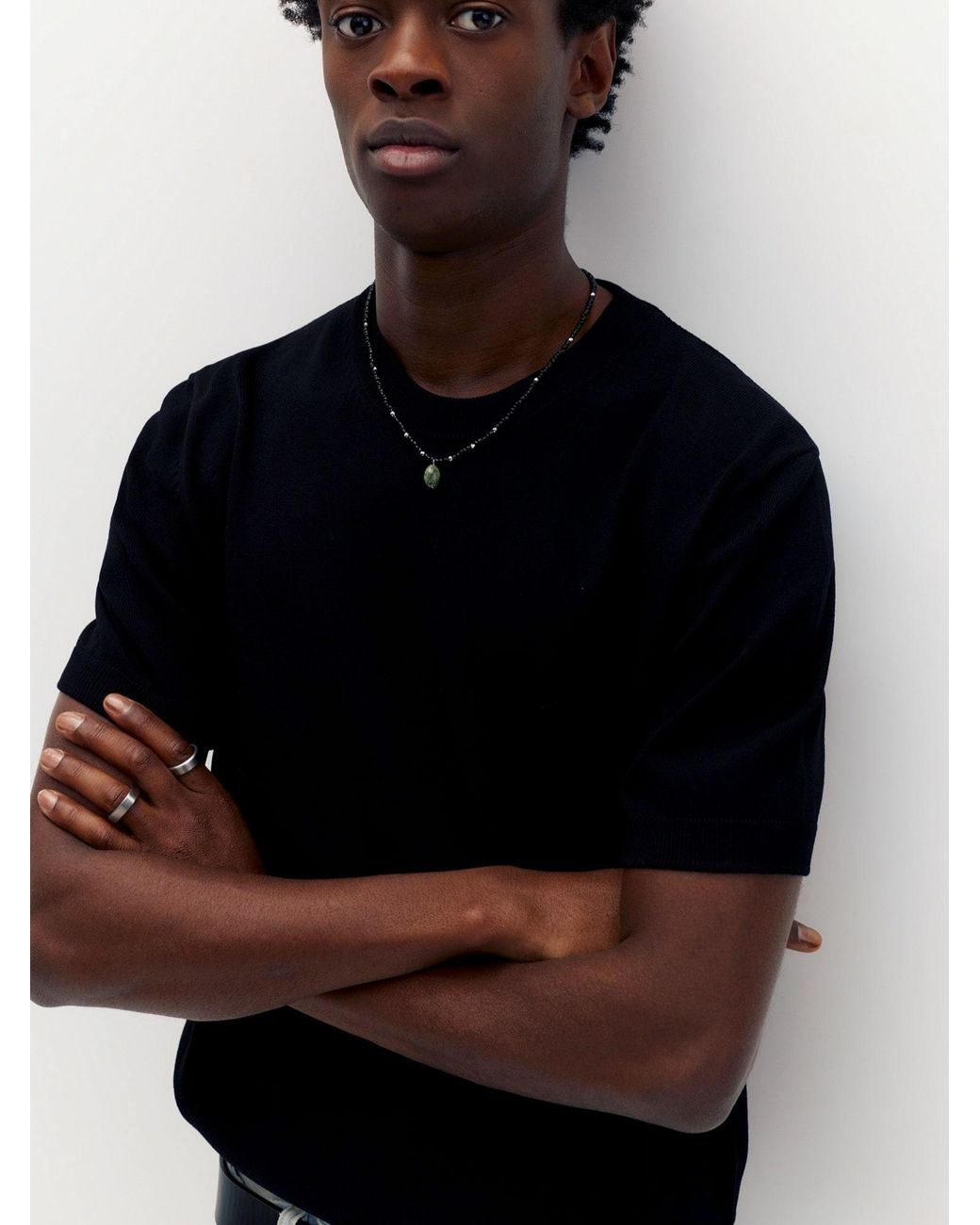 Pull&Bear Pullover in Black für Herren