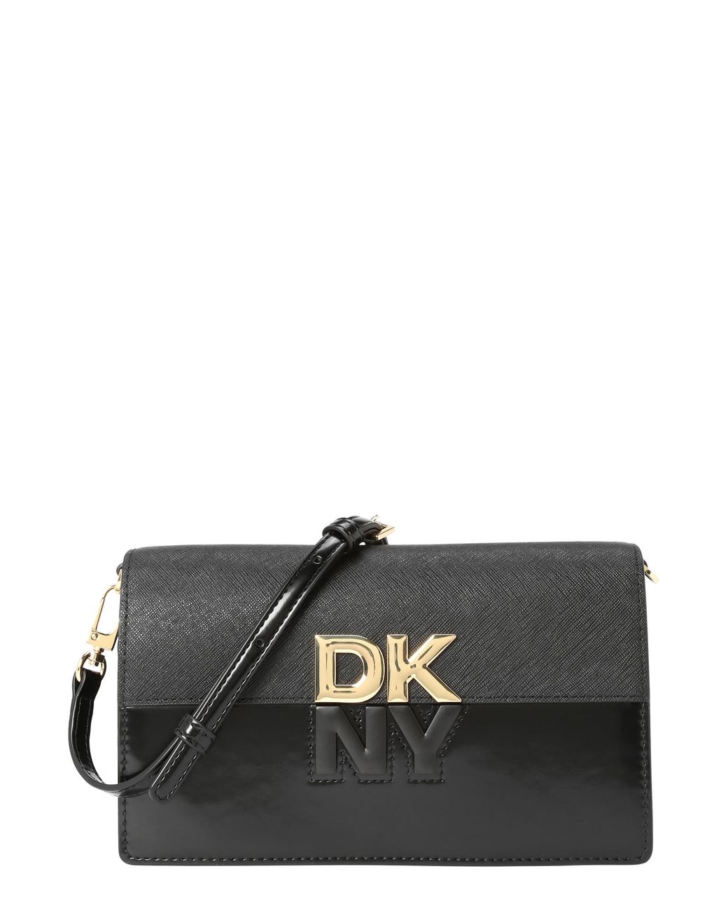 DKNY Black Clutch Echo