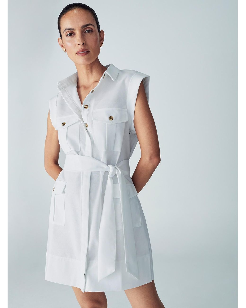 Willa White Blusenkleid Albireo