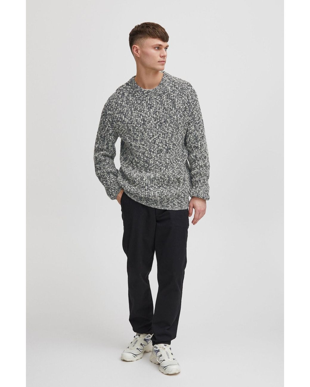 Solid Pullover Gubber in Gray für Herren