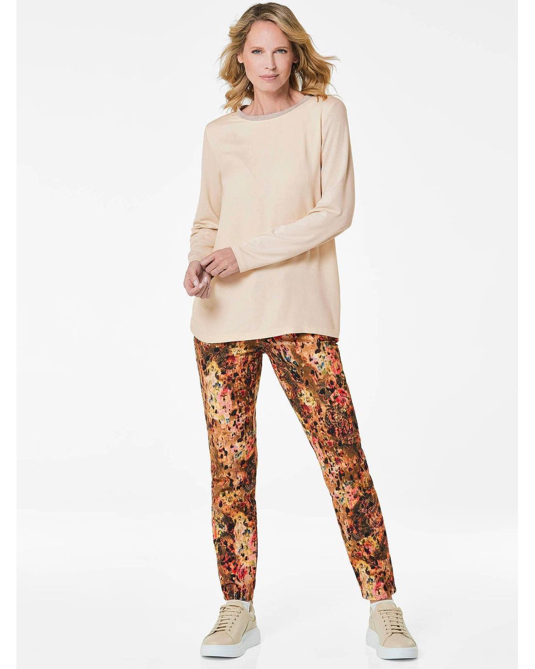 Goldner Natural Bluse