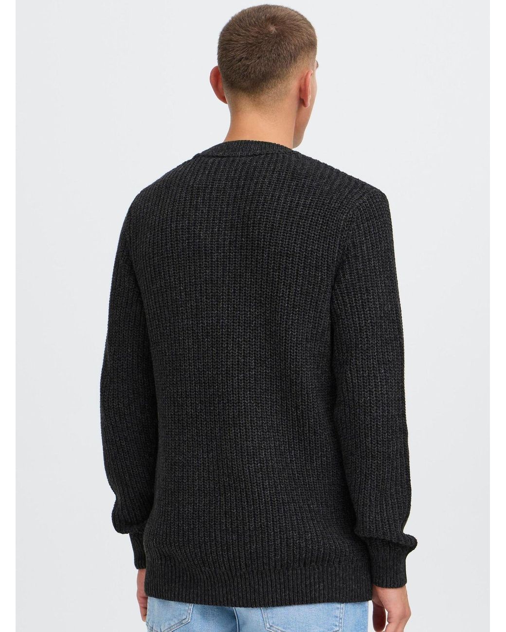 Solid Pullover Sdricky in Black für Herren