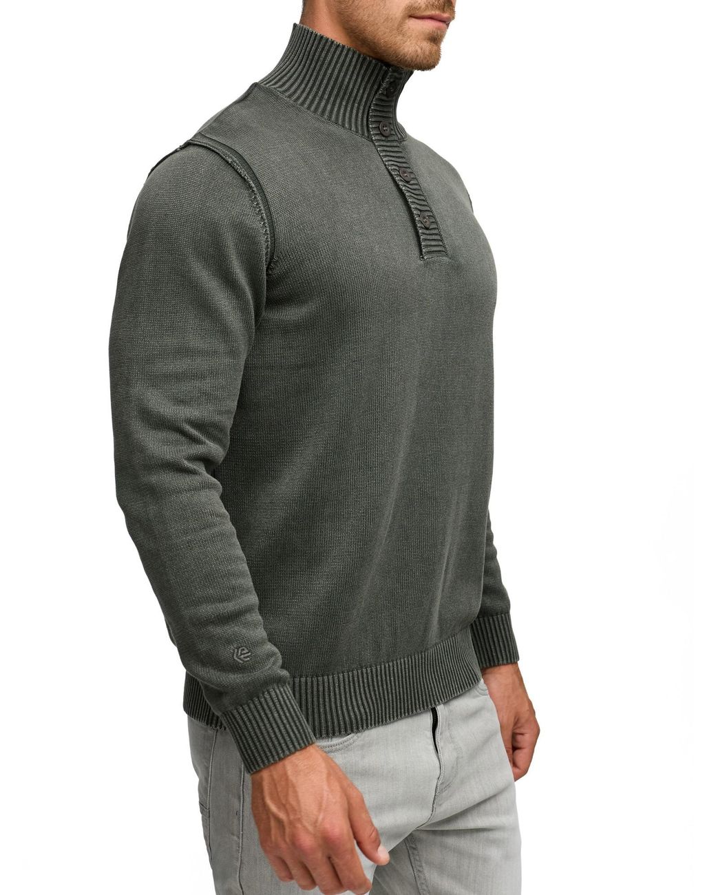 INDICODE Pullover in Gray für Herren