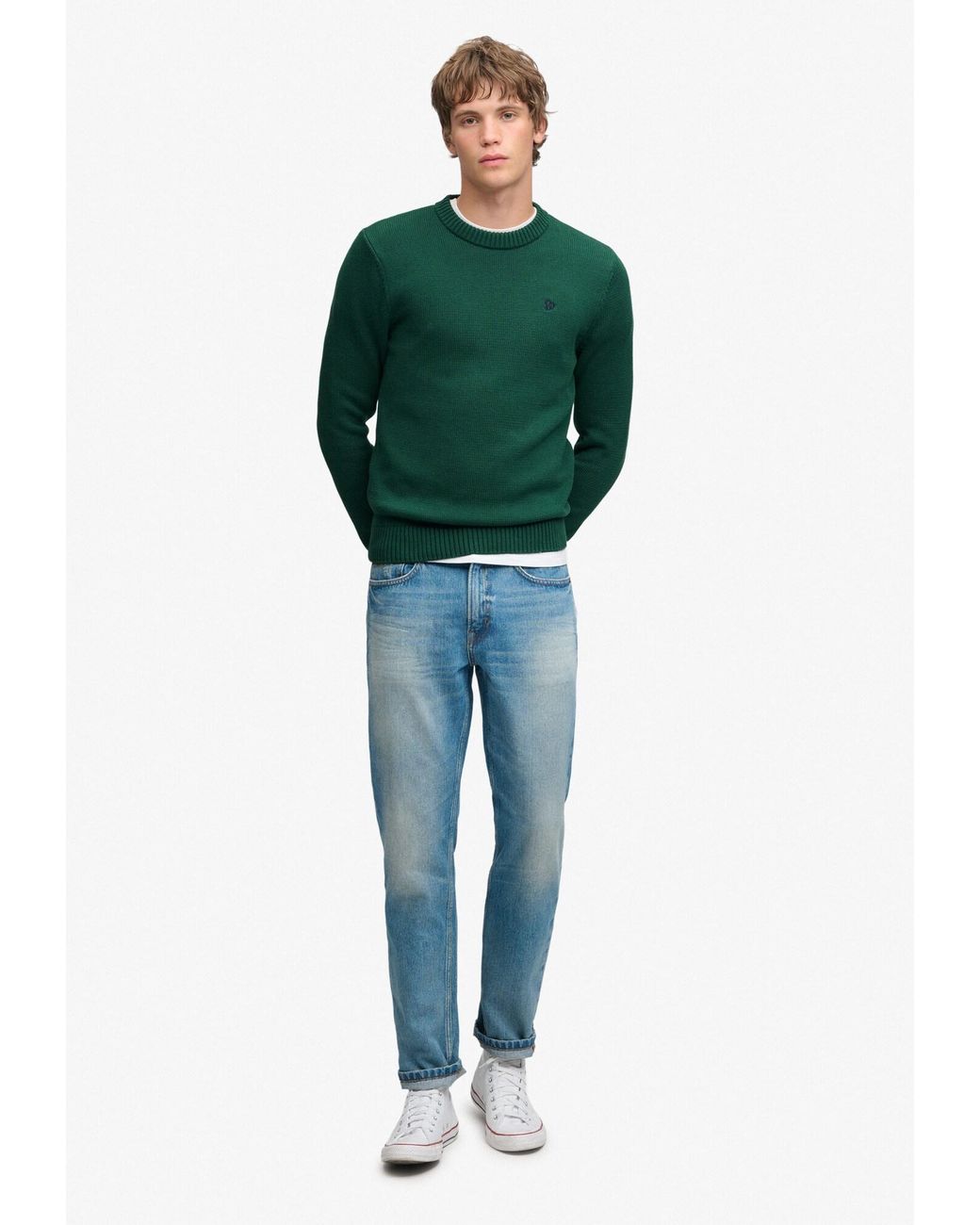 Superdry & Co Pullover in Green für Herren