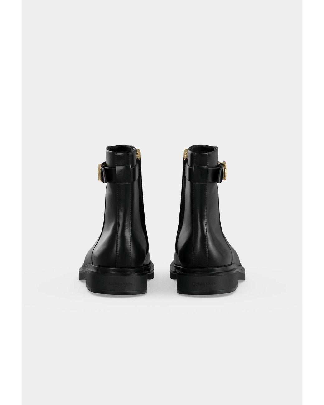 Calvin Klein Black Ankle Boots
