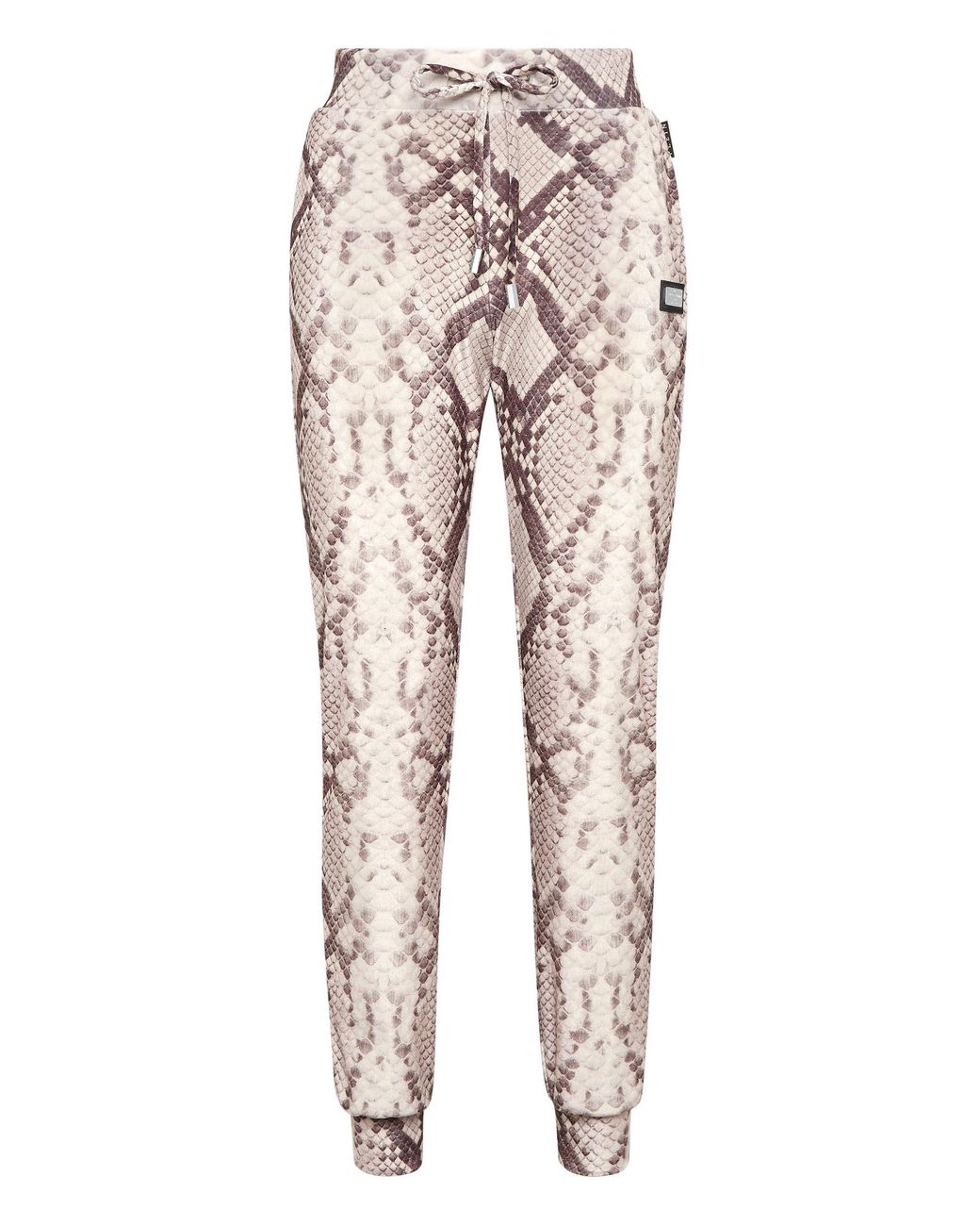 Philipp Plein Natural Jogginghose Python