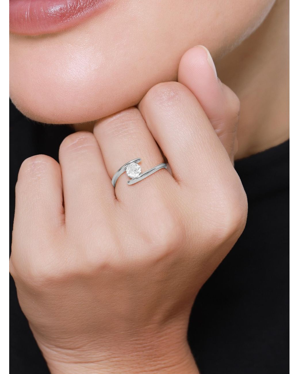 Heideman White Ring Kalina