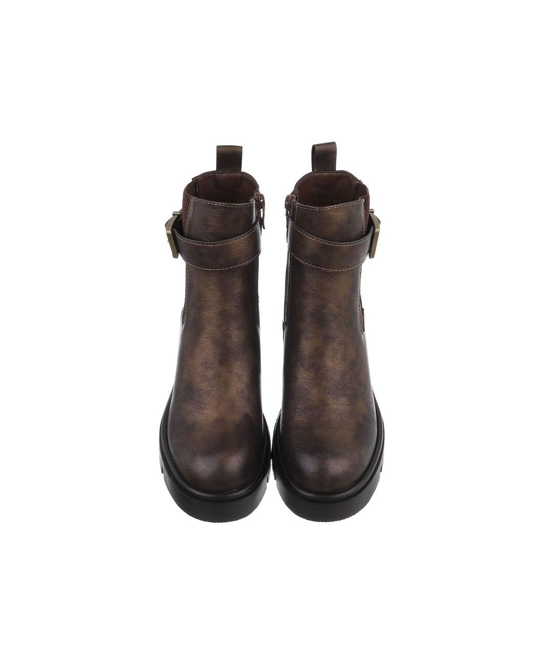 Ital-Design Brown Stiefelette