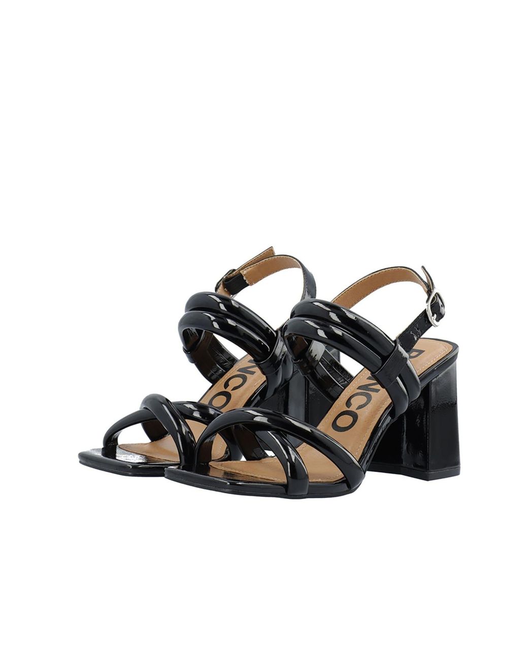 Bianco Black Sandale Joyce