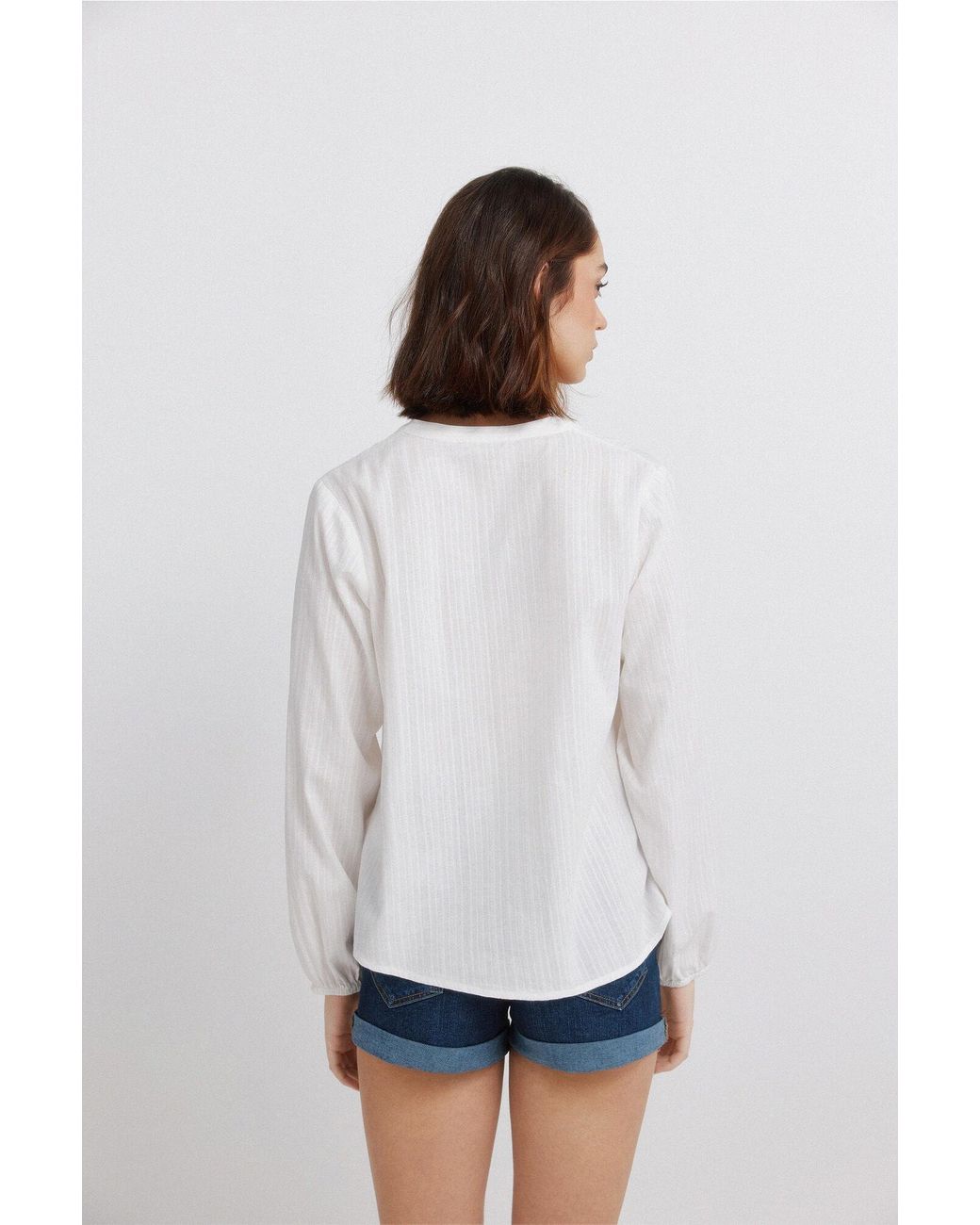 Springfield White Bluse