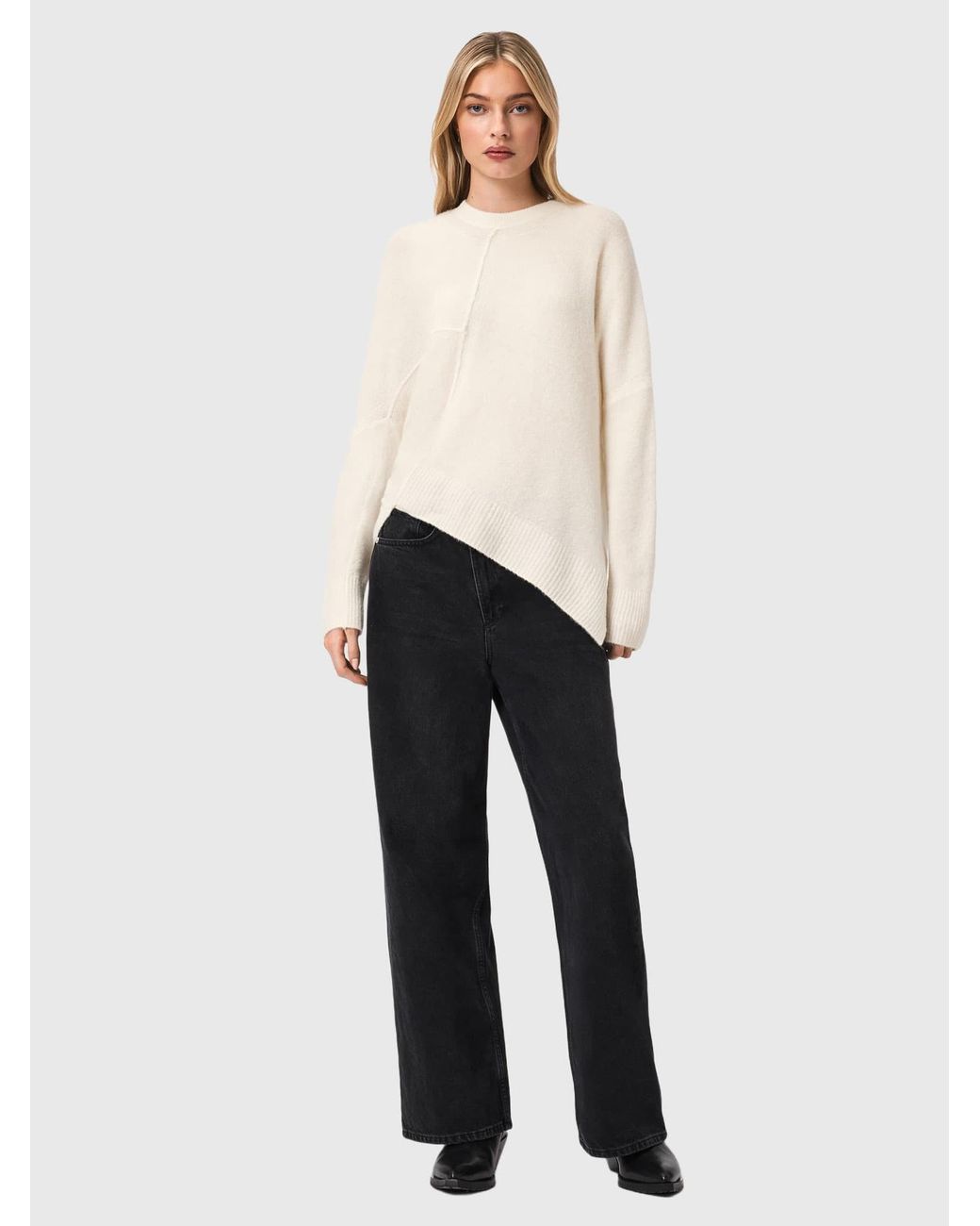 AllSaints White Pullover Lock
